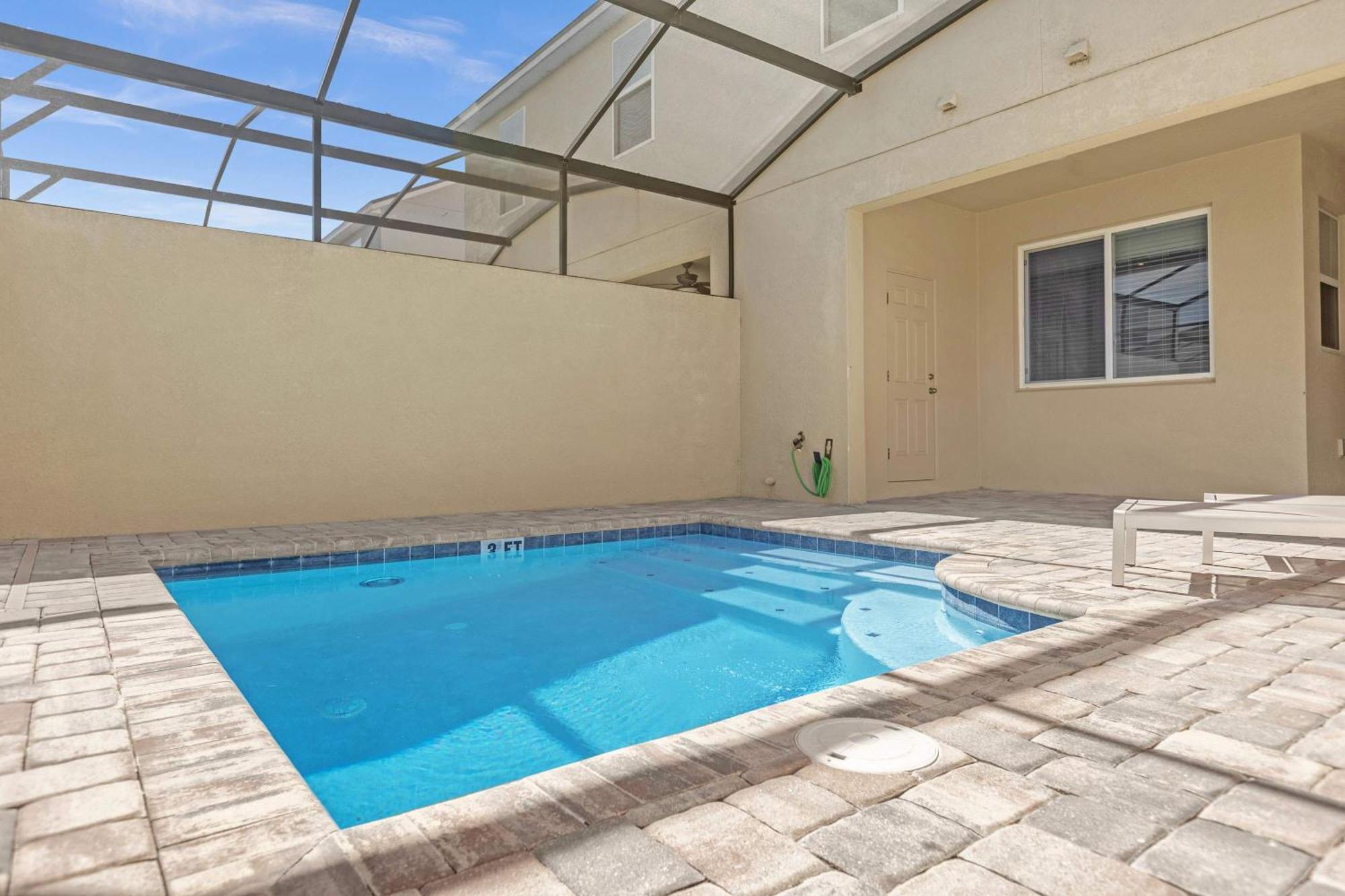 4Br Villa Home With Private Pool Near Disney 基西米 外观 照片